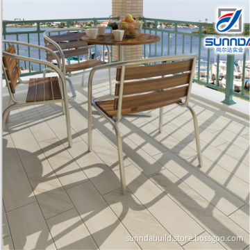 AAA grade wood look china whole sale building material matte finish anti slip kitchen rustic floor porcelain tiles